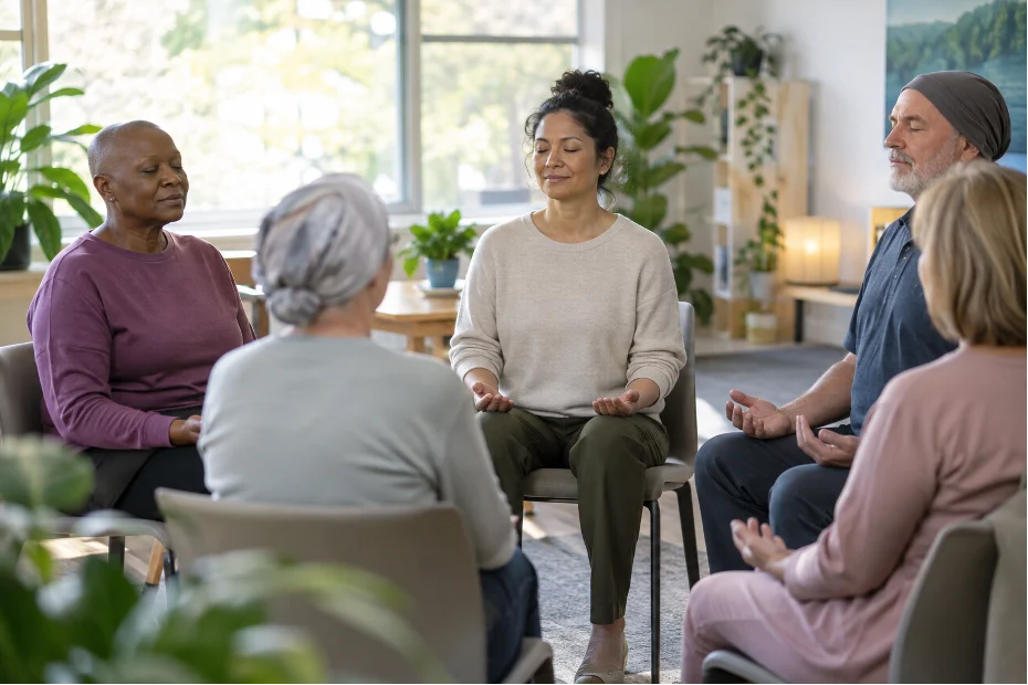 A supportive group mindfulness practice during cancer care