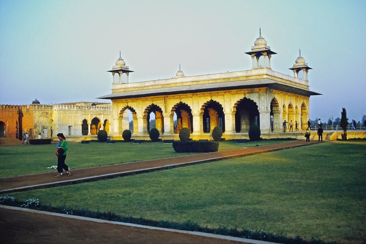 Diwan-i-Khas hall in the Red Fort, Delhi