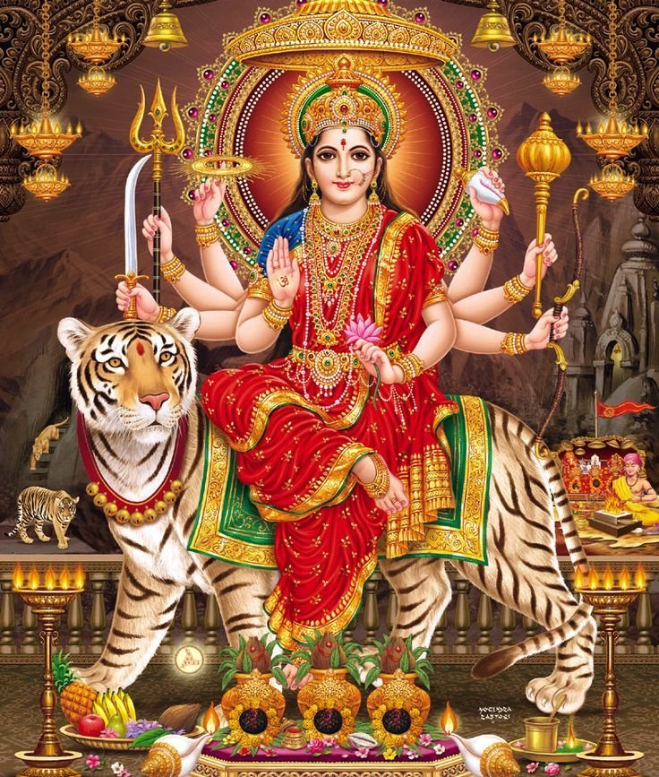 about maa durga in marathi